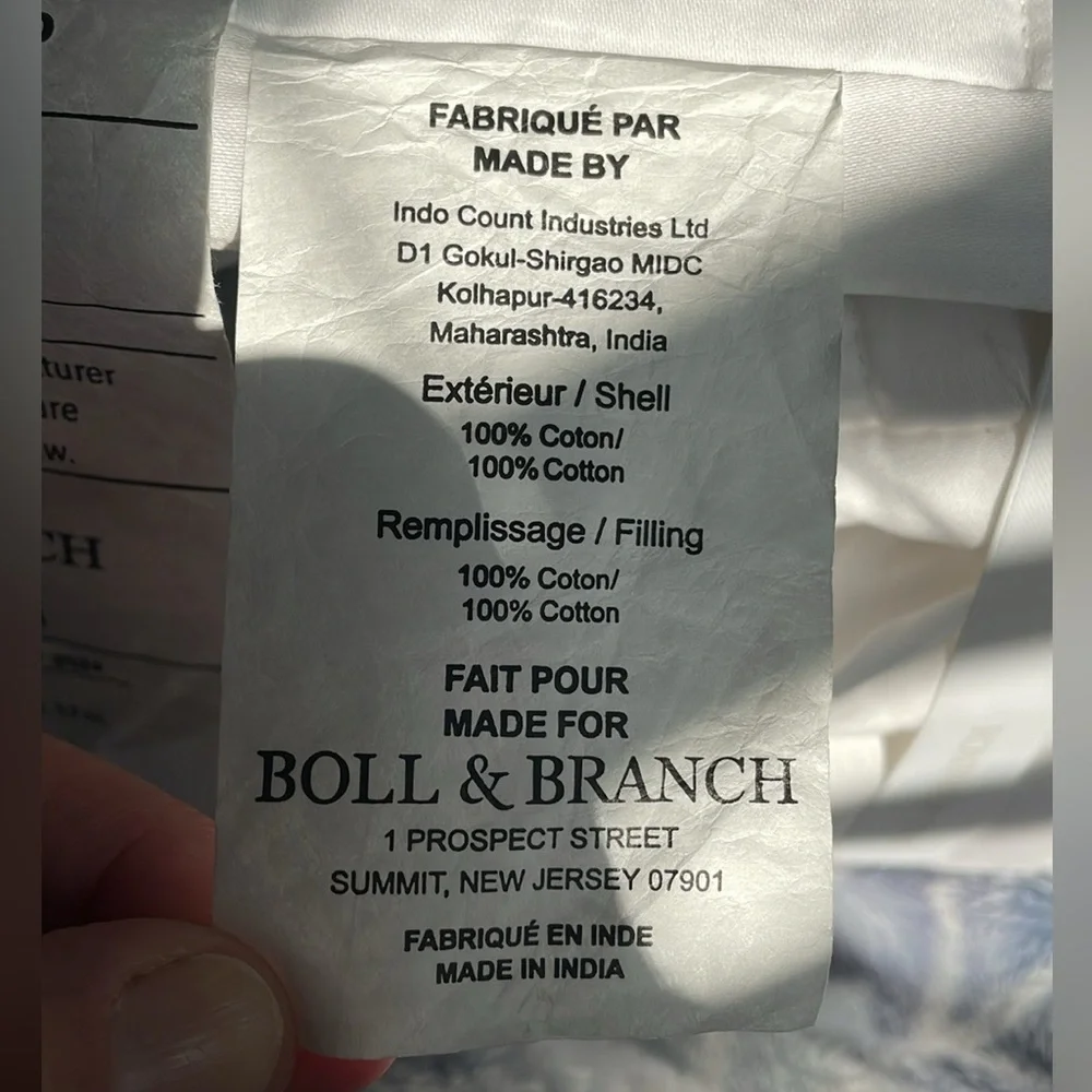 Boll & Branch Full Mattress Protector